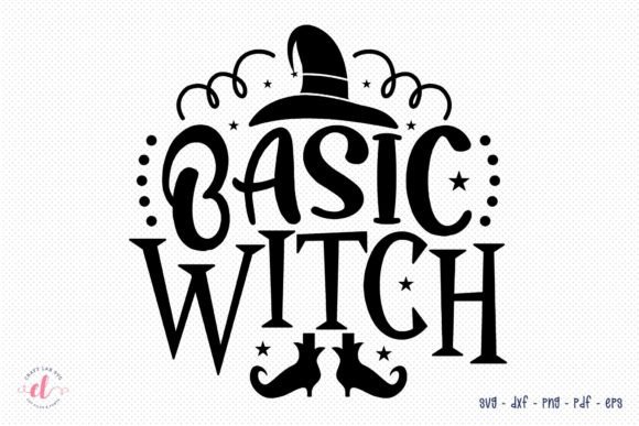 Basic Witch Halloween SVG: Graphics for Crafts & Content