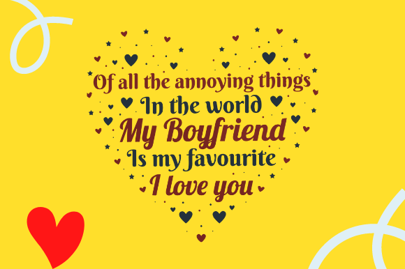 FUNNY RUDE BOYFRIEND GIFT VALENTINES