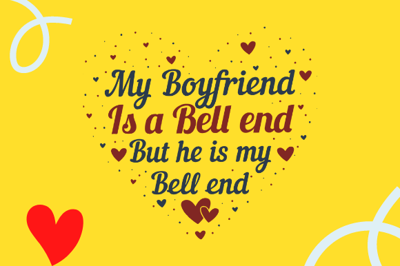 HEART BOYFRIEND BIRTHDAY CARD Graphics for Crafts