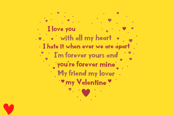HEART VALENTINES DAY GIFT Graphics for Crafts