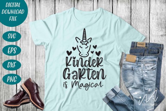 Kindergarten is Magical SVG: Graphics for Crafts & Content