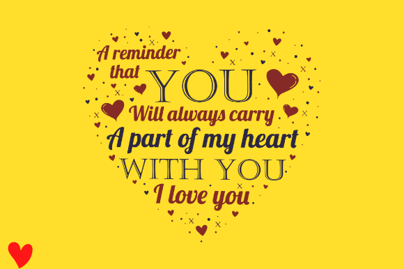 LOVE YOU SIGN SPECIAL GIFT for HIM HER Graphics
