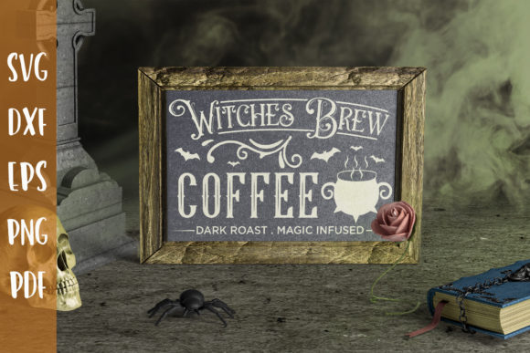 Witches Brew Coffee SVG: Graphics for Crafts & Branding